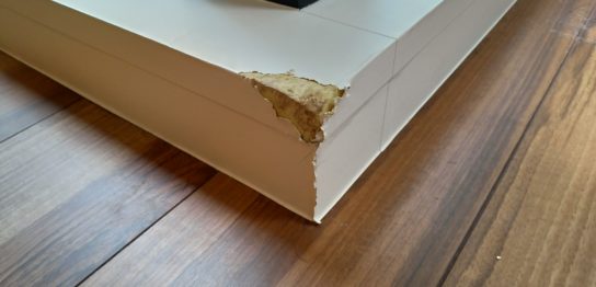 ペットによる巾木傷リペア補修/東京都豊島区