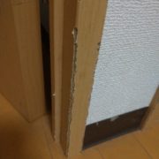 ペットによる木枠傷補修/東京都八王子市