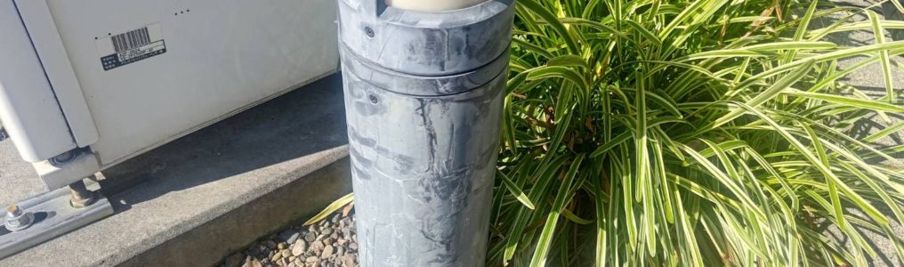 野外照明（ガーデンライト）再塗装補修/東京都目黒区